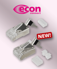 New in the range: Cat.6a and Cat.8 connectors