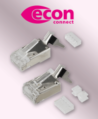 New in the range: Cat.6a and Cat.8 connectors