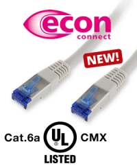 New to our Range - patch cable Cat.6a UL-Listed CMX