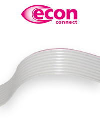 Perfect for insulation displacement connections: The ribbon cables from econ connect